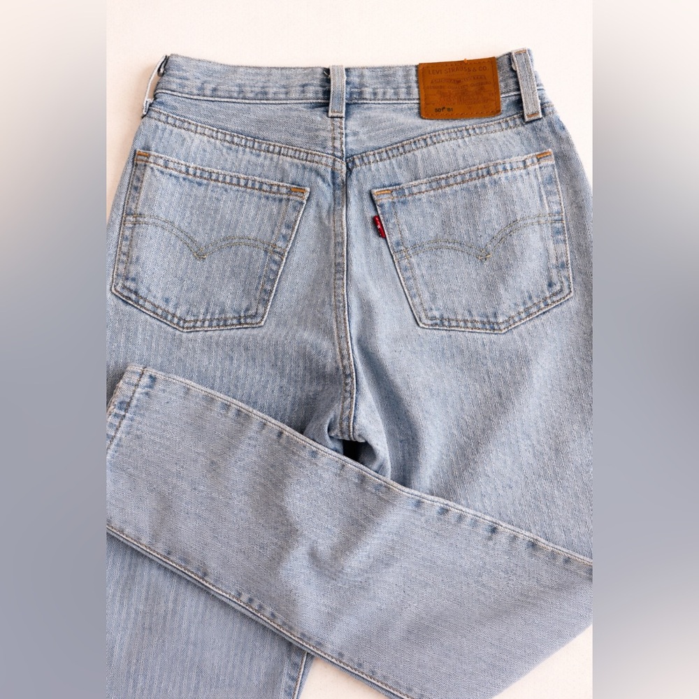 Levi’s Premium 501 ’81 Striped Jeans – see measurement for sizing